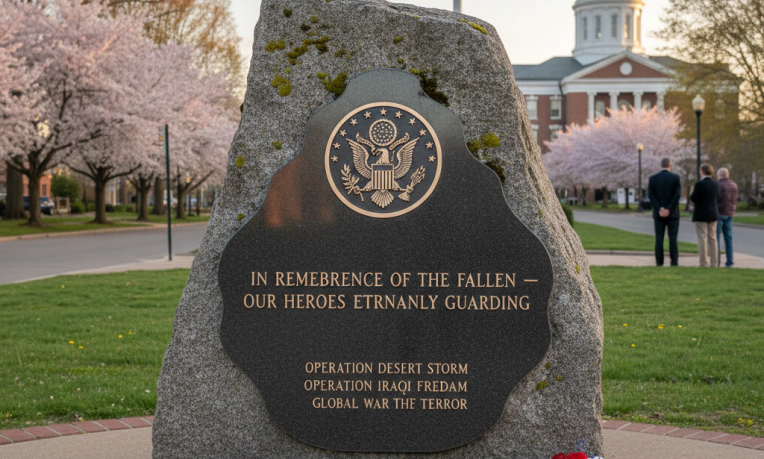 Veterans & Military Memorial Boulders